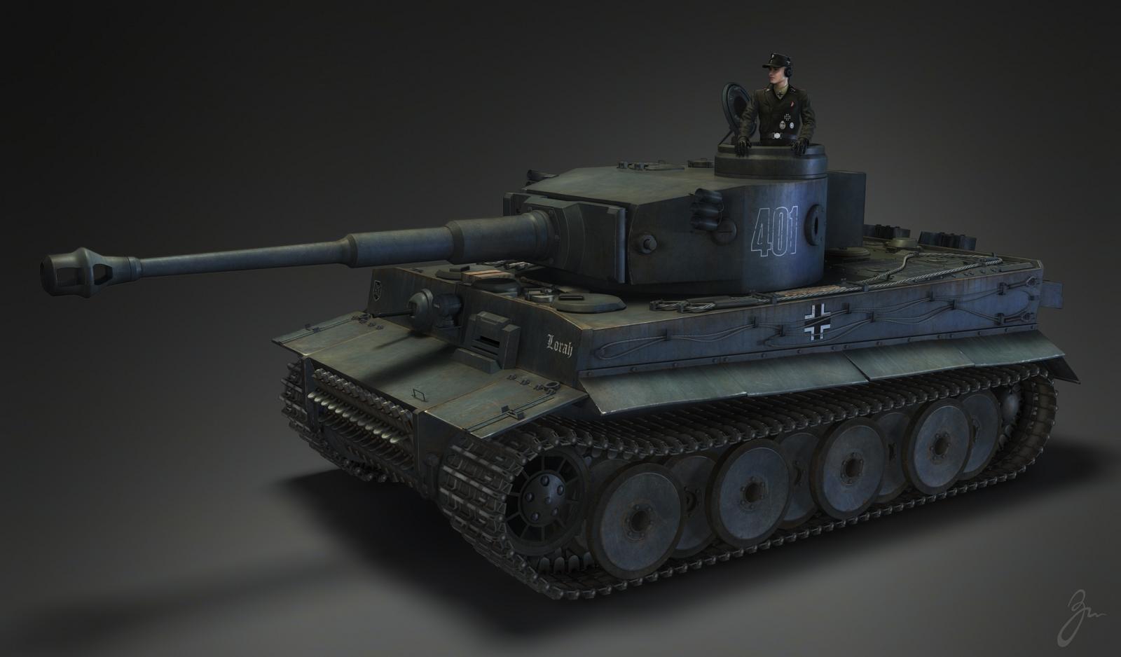 3D - PzKpfw VI Tiger