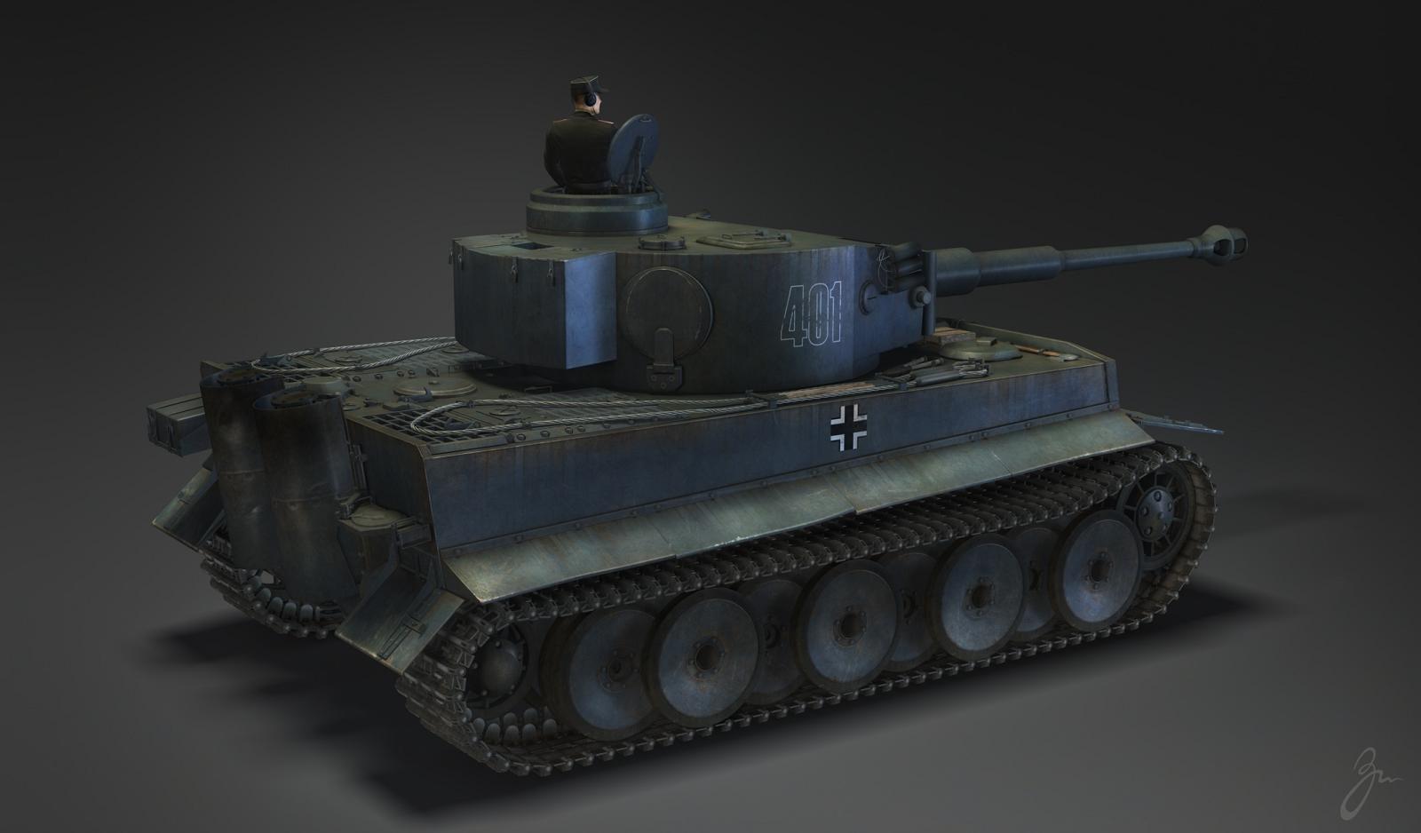 3D PzKpfw VI Tiger a